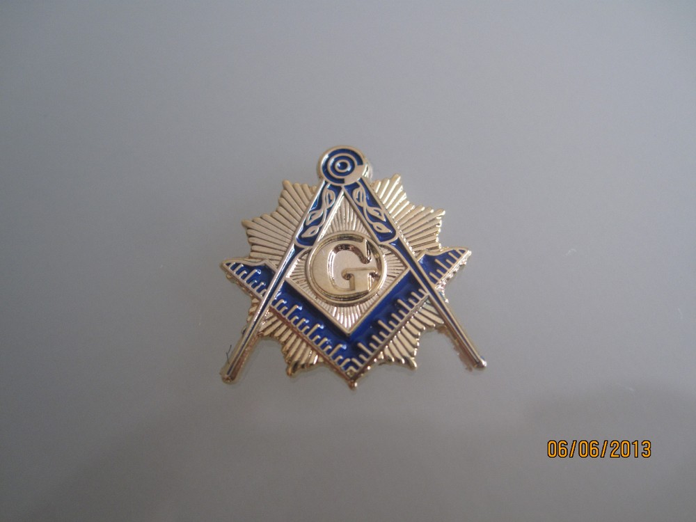 Masonic Master Mason Cut out Multipurpose Emblem 1". E:.M:.D:.