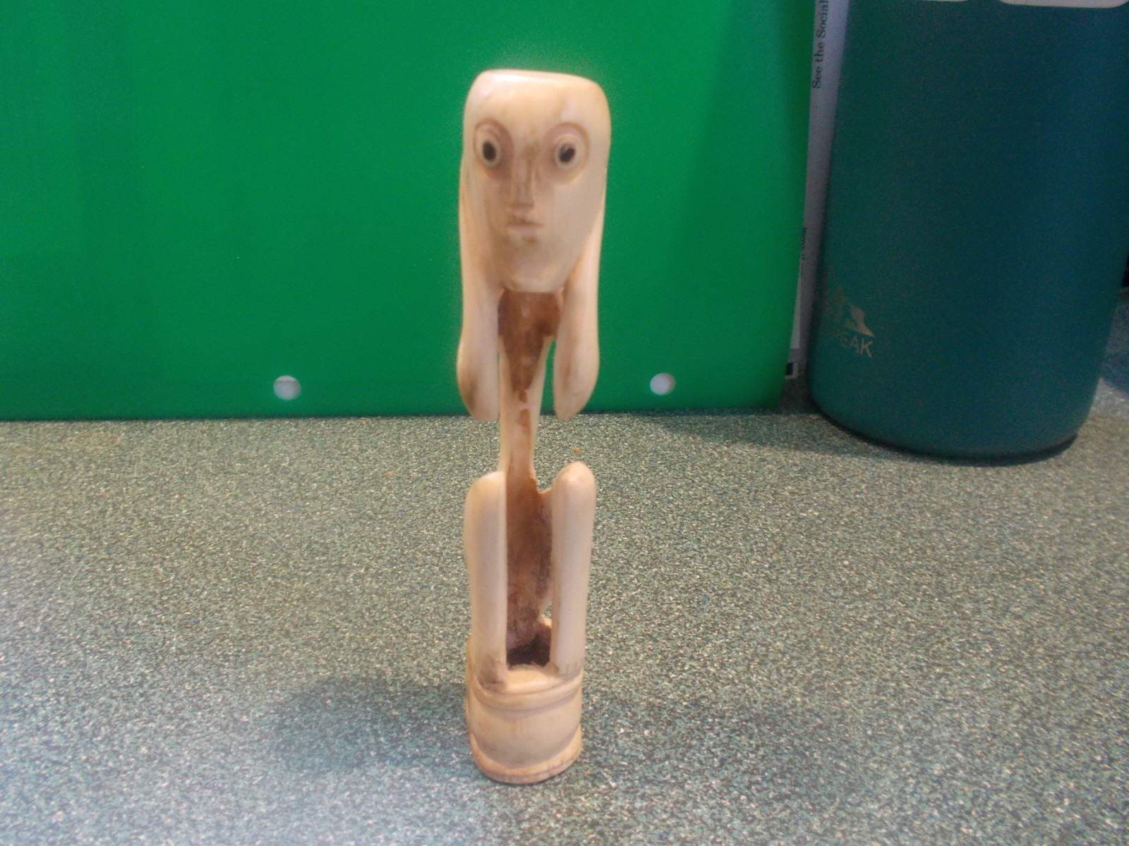 VTG/ Antique Carved  Fertility Figure Northwest Coast or Eskimo Shamen Totem