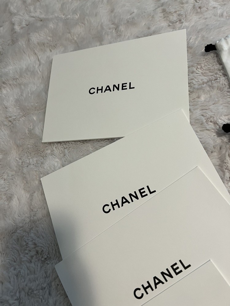 Authentic Chanel Dust bags & Cards Bundle