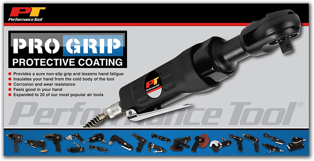 Performance Tool M550DB Air Hammer with 4 Chisels