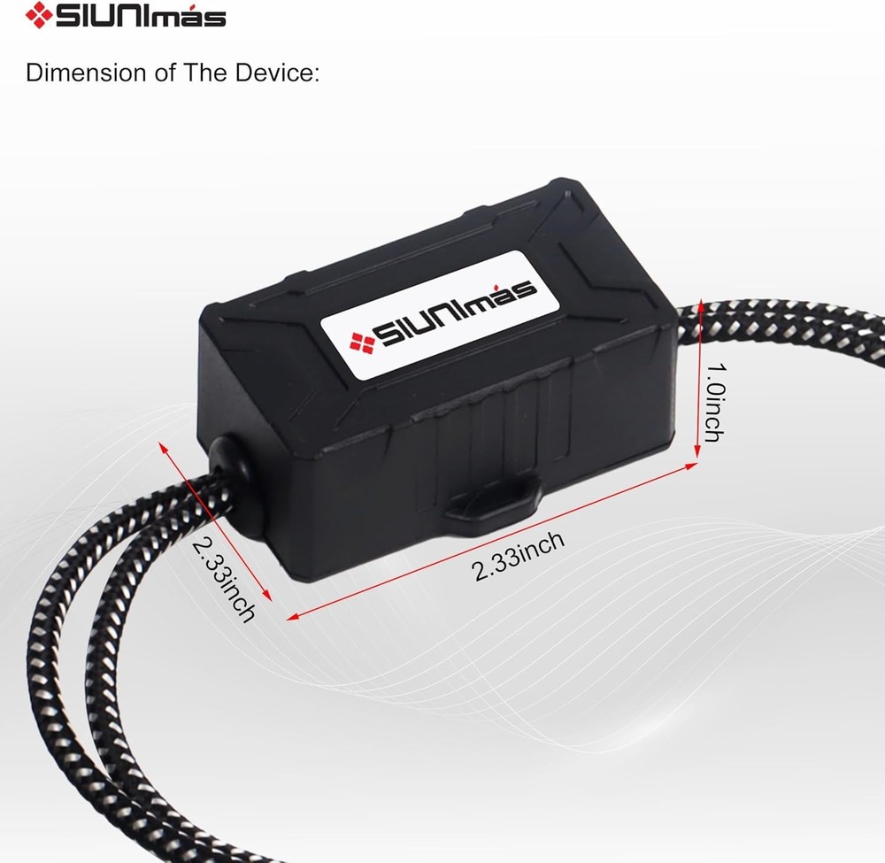 Pro RCA 2 Channels Ground Loop Isolator Hotswap Design with Nylon Braided Cor...