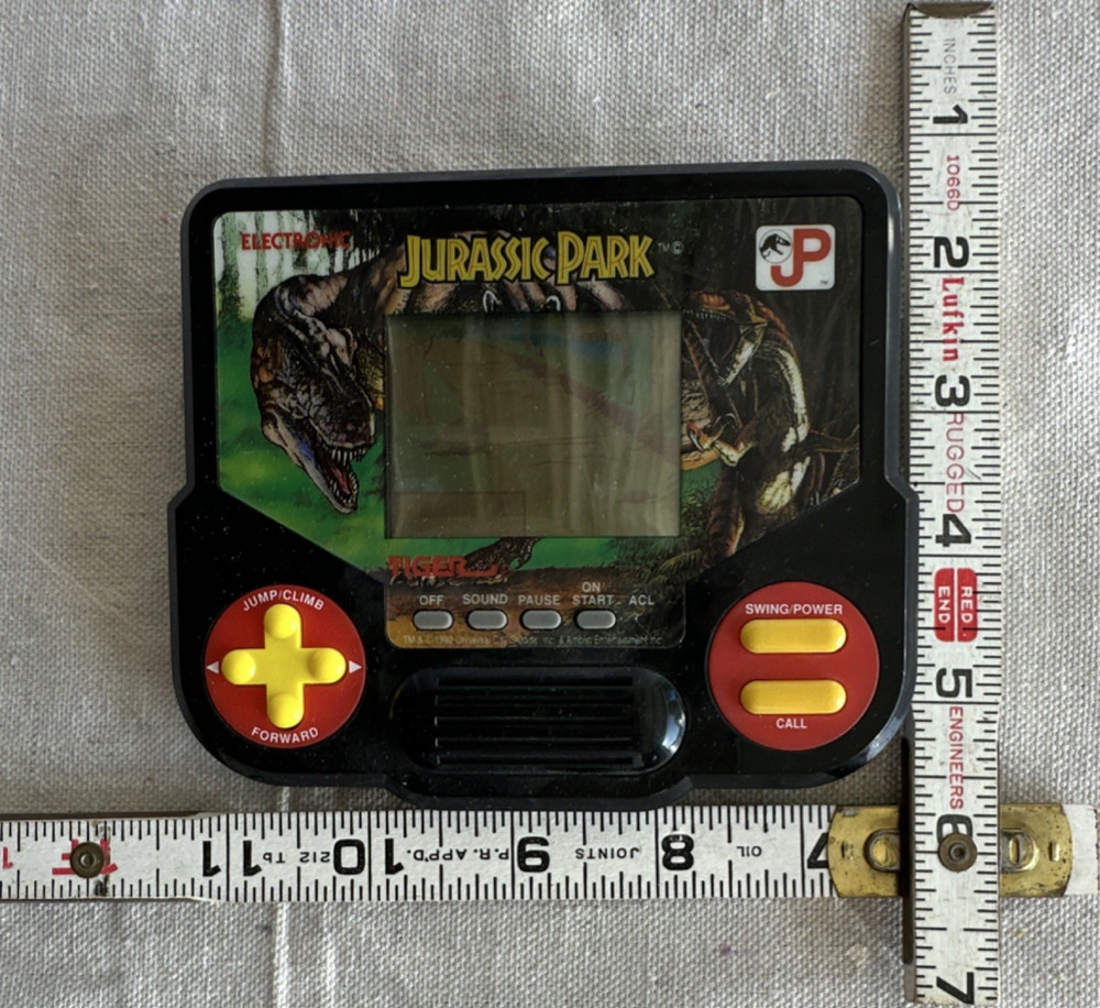Tiger Jurassic Park Handheld Electronic Game