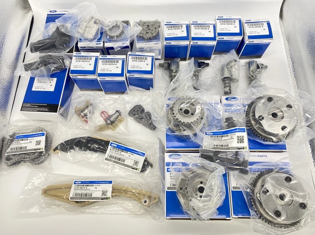 For 2011-17 Ford F-150 Lincoln Taurus 3.5L Timing Chain Kit Cam Phaser VVT Gears