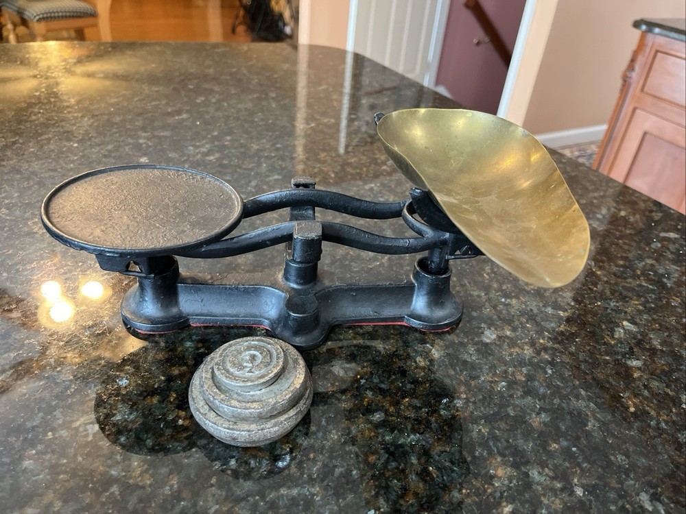 VTG Standard Blance Scale Brass Holder 3 Weights
