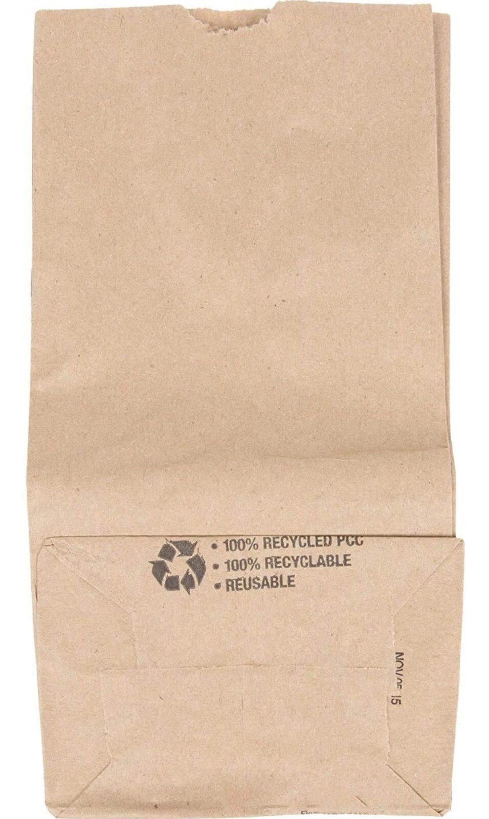 Brown Paper Bag Lunch Grocery Shopping Take out Bags Capacity 2, 4, 6, 8, 12 Lbs