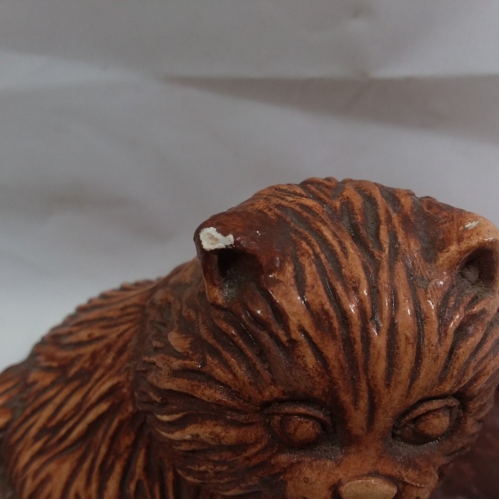 Ceramic Small Kitten Cat Planter Trinket Dish