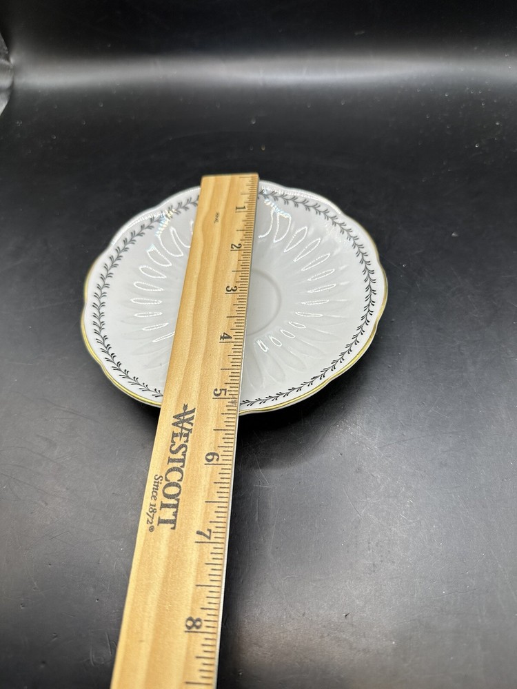 ARABIA VARPU COFFEE CUP, PLATE