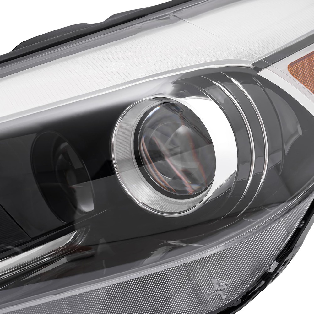 Halogen Headlight Left for 2016-2018 Tucson Front Projector Easy Install Set