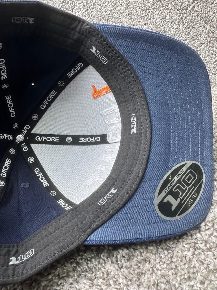 G/Fore Hat Cap Snapback One Size Blue Golf Hat Adjustable 1 Point