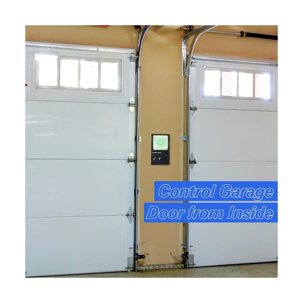 Saillong Garage 2 Pcs Door Opener Button, Multi Function Control Re... Fast Ship