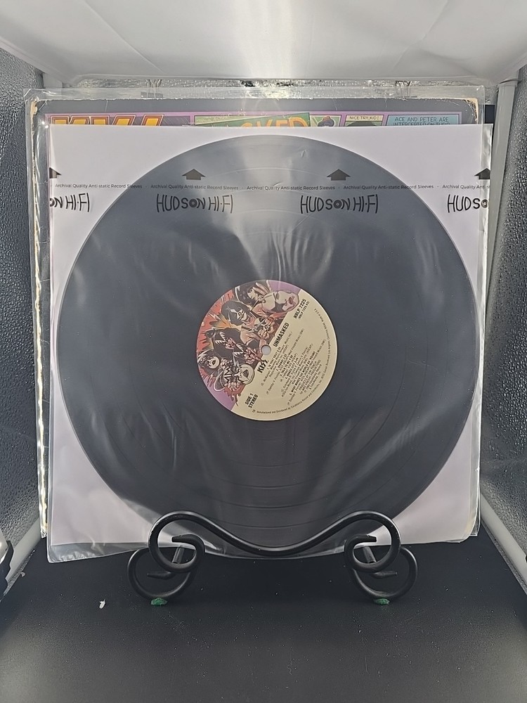 KISS Unmasked Autographed Inner Peter Chris & Ace Frehley Casablanca VG+/VG