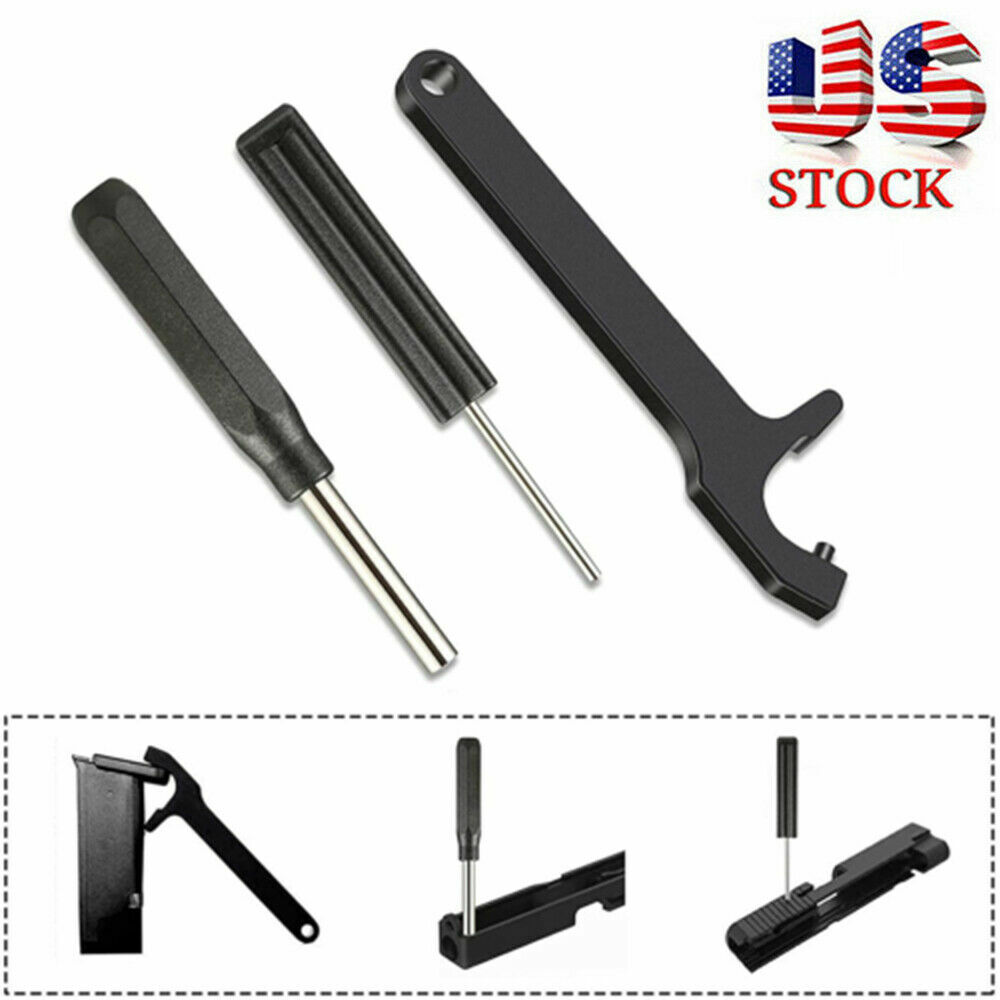 Glock Tool Kit Front Sight Tool Magazine Disassembly Tool Pin Punch 19 17 26 43