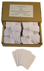 Guardhouse Paper Coin Envelopes - White