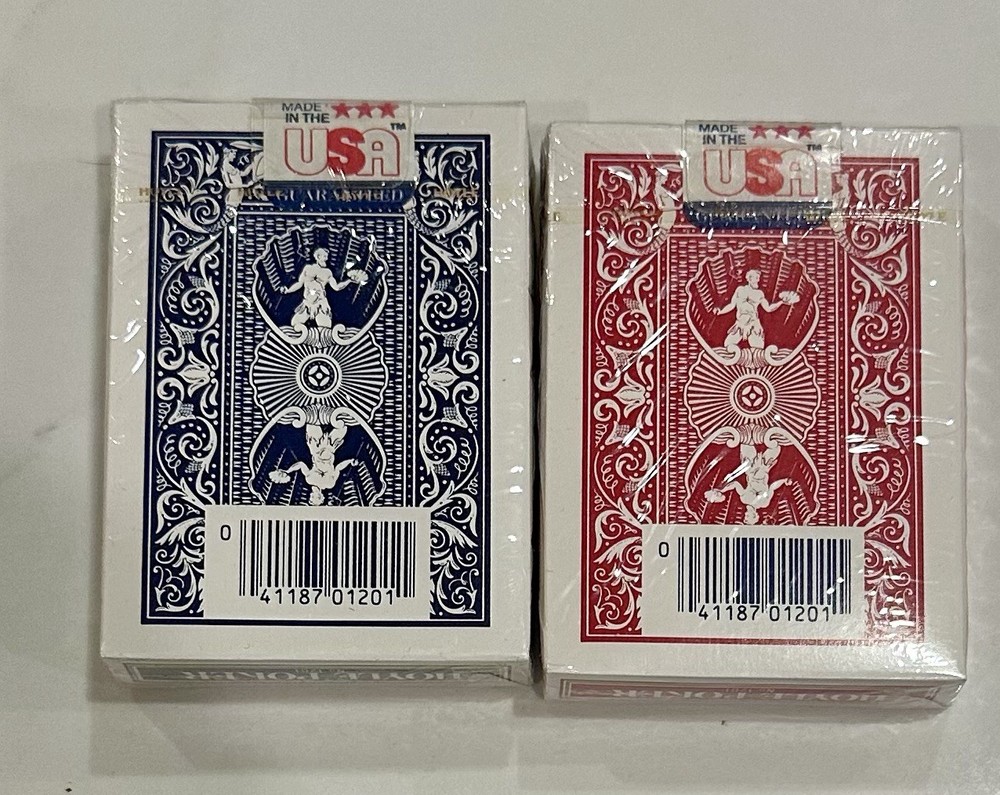 Sealed, Hoyle Pokers Playing Card Decks