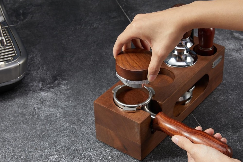 54mm distributor called Adjustable Depth espresso leveler Compatible with Bre...