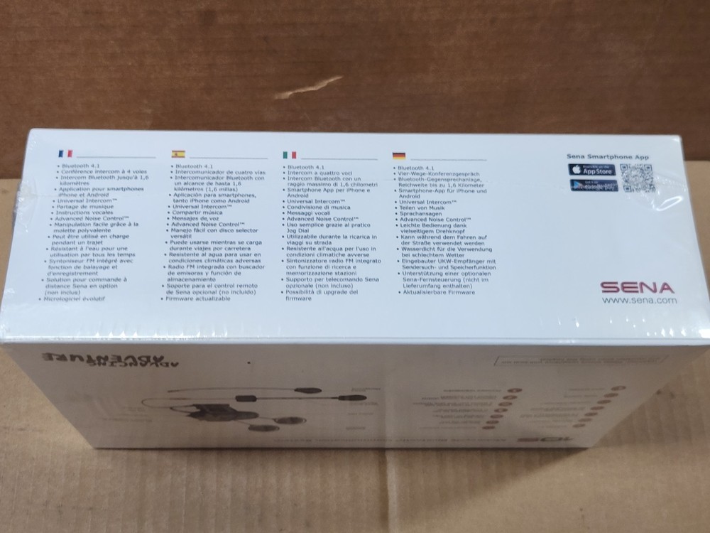 SENA 10S Dual Pack Bluetooth 4.1 Headset and Intercom (10S-01D)