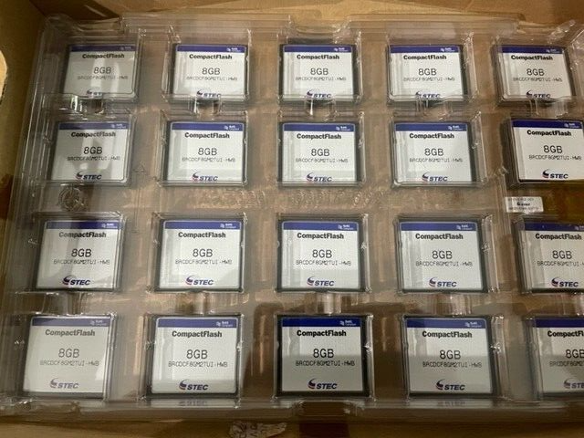 NEW STEC CompactFlash Card 8GB Compact Flash 8GB BRCDCF8GM2TUI-HWB