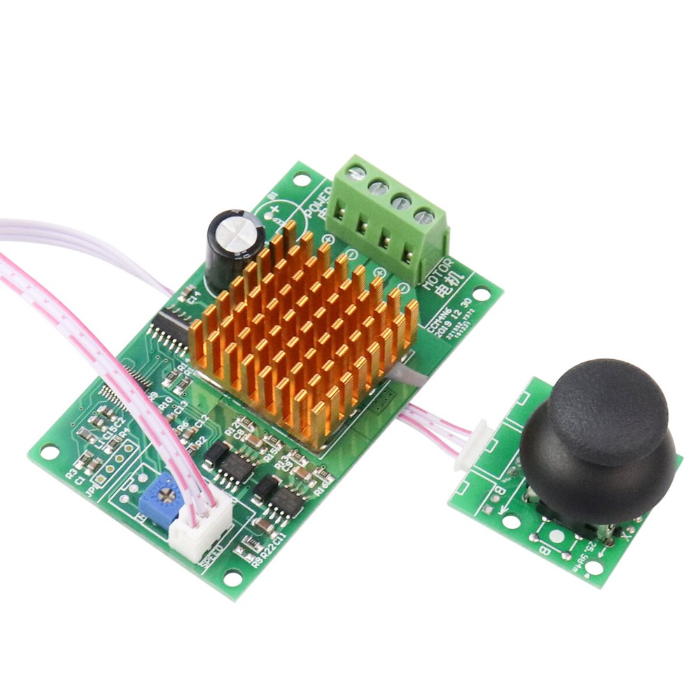 DC 12-30V 6A PWM Motor Speed Controller with Normal-Stop-Reverse Switch 12V 24V
