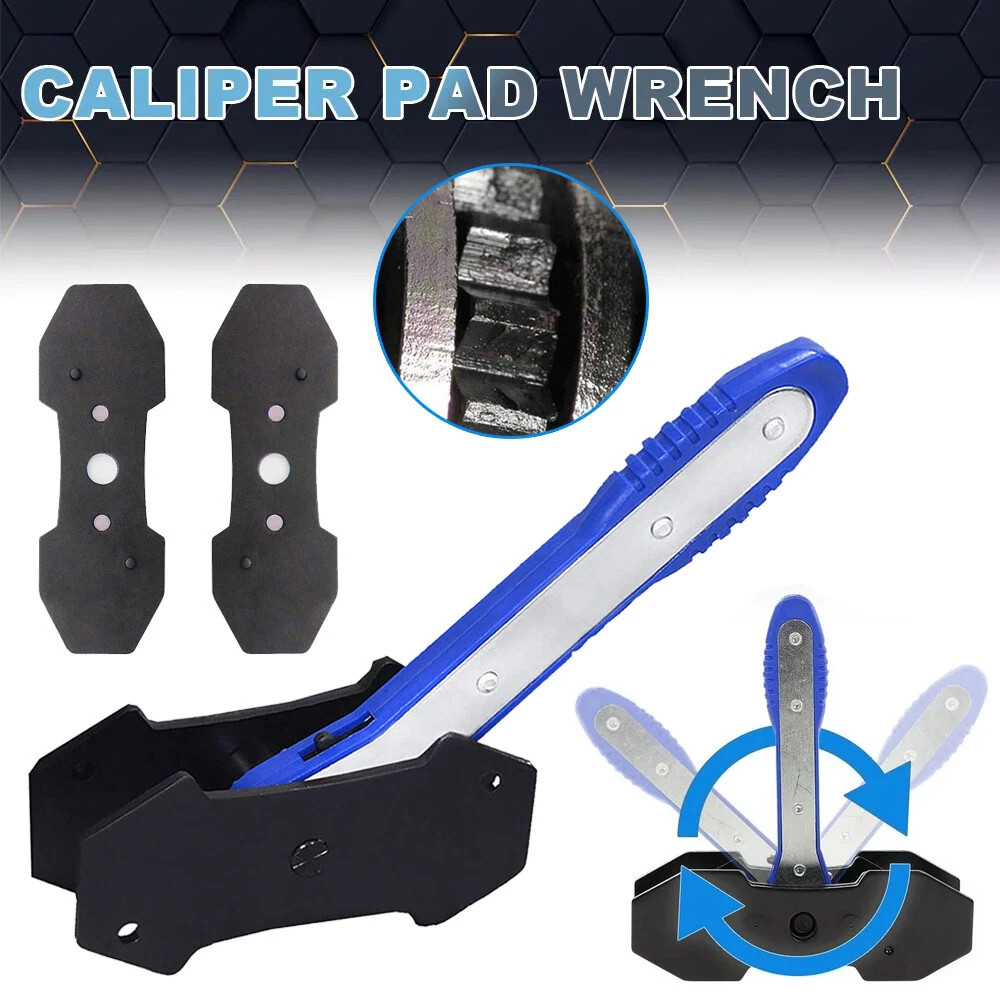 Brake Caliper Press Compression Tool 360° Adjustable Ratchet Piston Spreader US