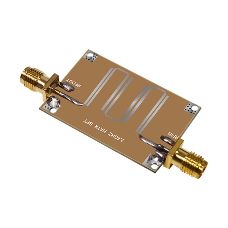 Replace Accessories with this Efficient 2.4GHZ Microstrip Bandpass Filter