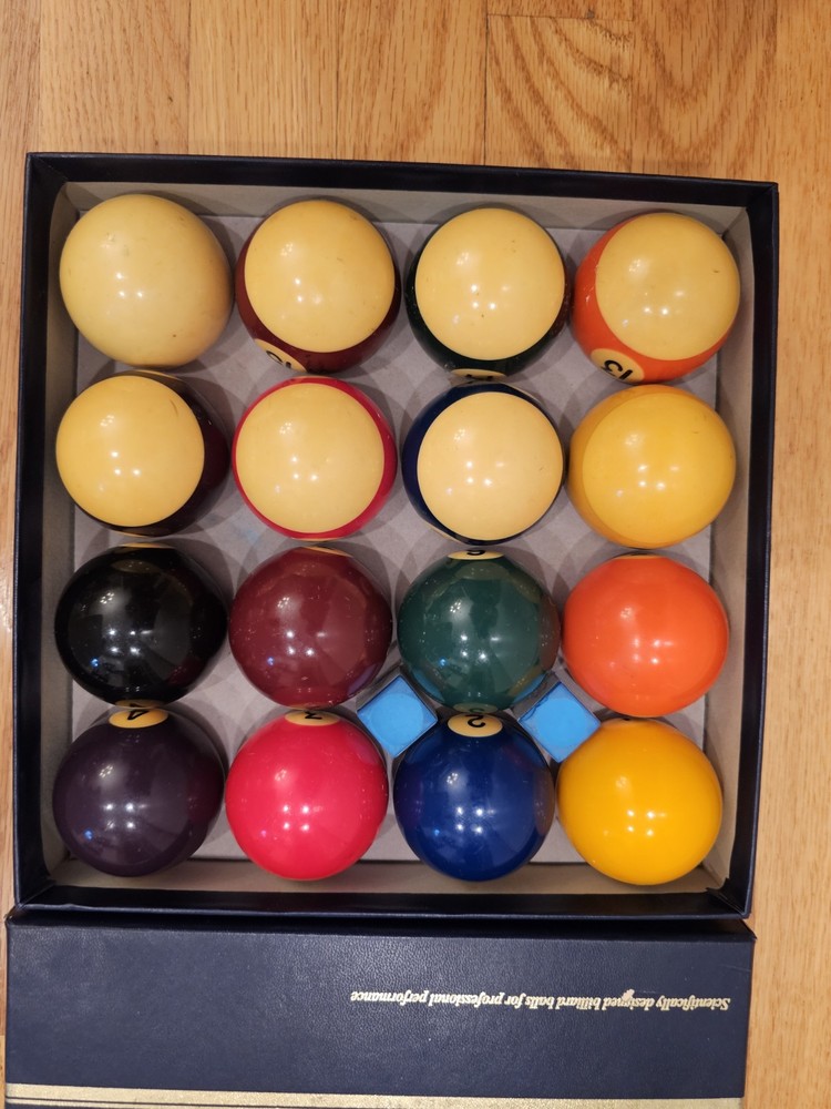 Pool Ball / Billiard Ball Set Complete ***Read***