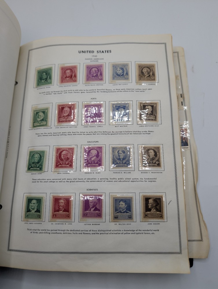 United States Liberty Stamp Album 1847-1984 Air Mail Postage Due Commemorative