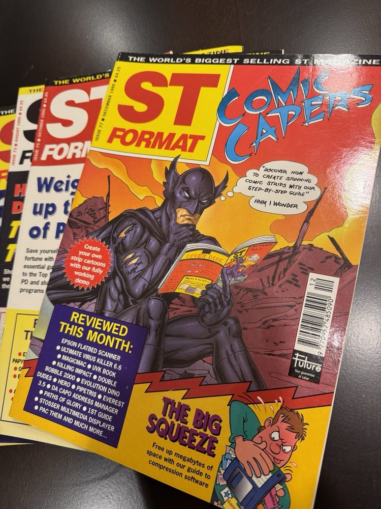 ATARI - ST Format Computer Magazine - UK - (15) Issues - 1991 & 1995