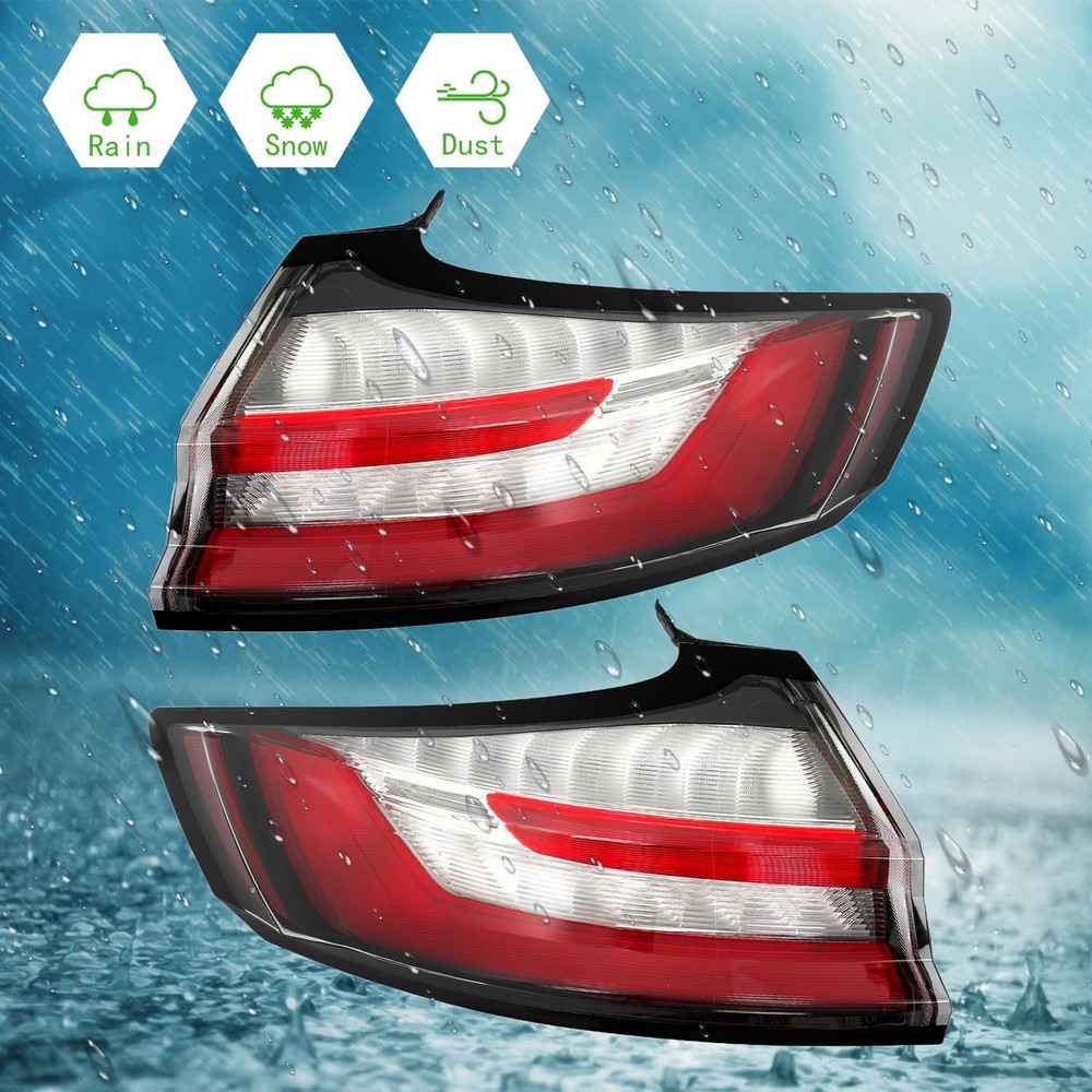 Outer Tail Lights Assembly Left Right for Edge 2019-2023