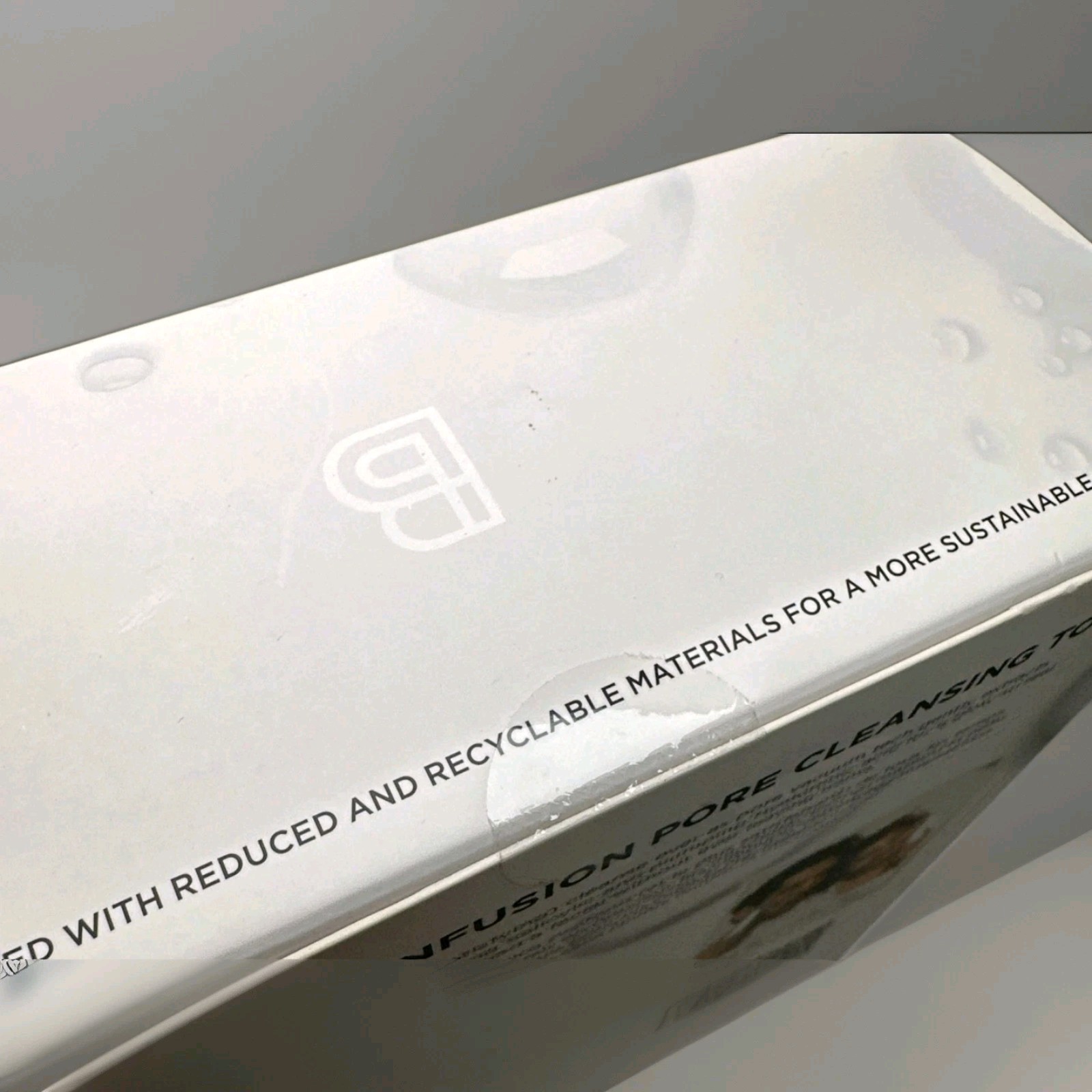 BeautyBio Extract Infuse Clarify Pore GLOFACIAL Cleansing Tool SEALED/Blue Light