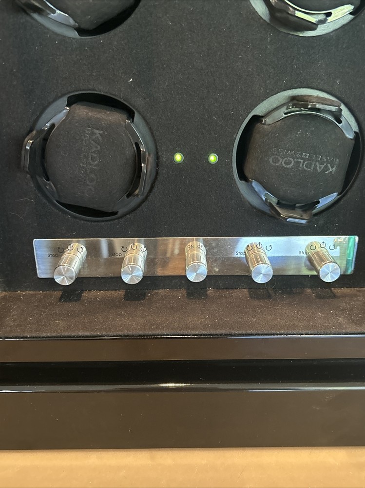 Kadloo Basel Swiss 6 Unit Watch Winder
