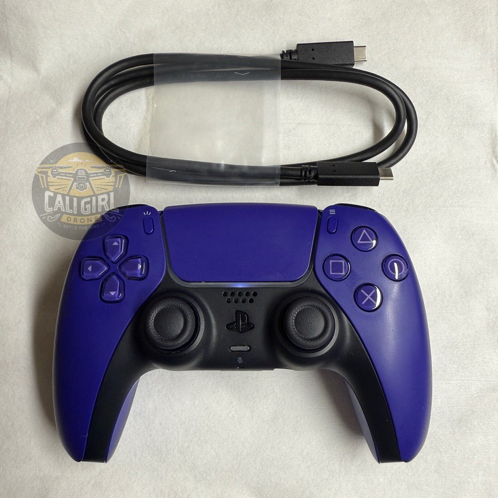 Sony PlayStation 5 DualSense Wireless Controller - Galactic Purple + USB Cable