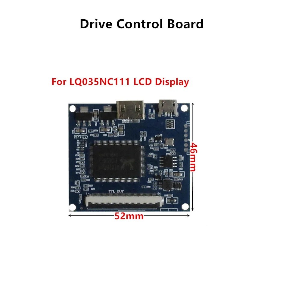 3.5 Inch LQ035NC111 Screen Controller Control Driver Board Mini HDMI-Compatible