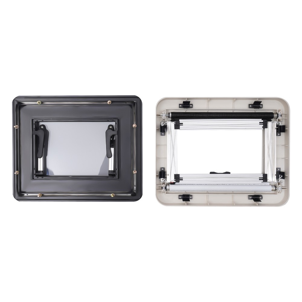 3 Size RV Caravan Hinged External Push Out Window Ventilation Hatch MG16RW