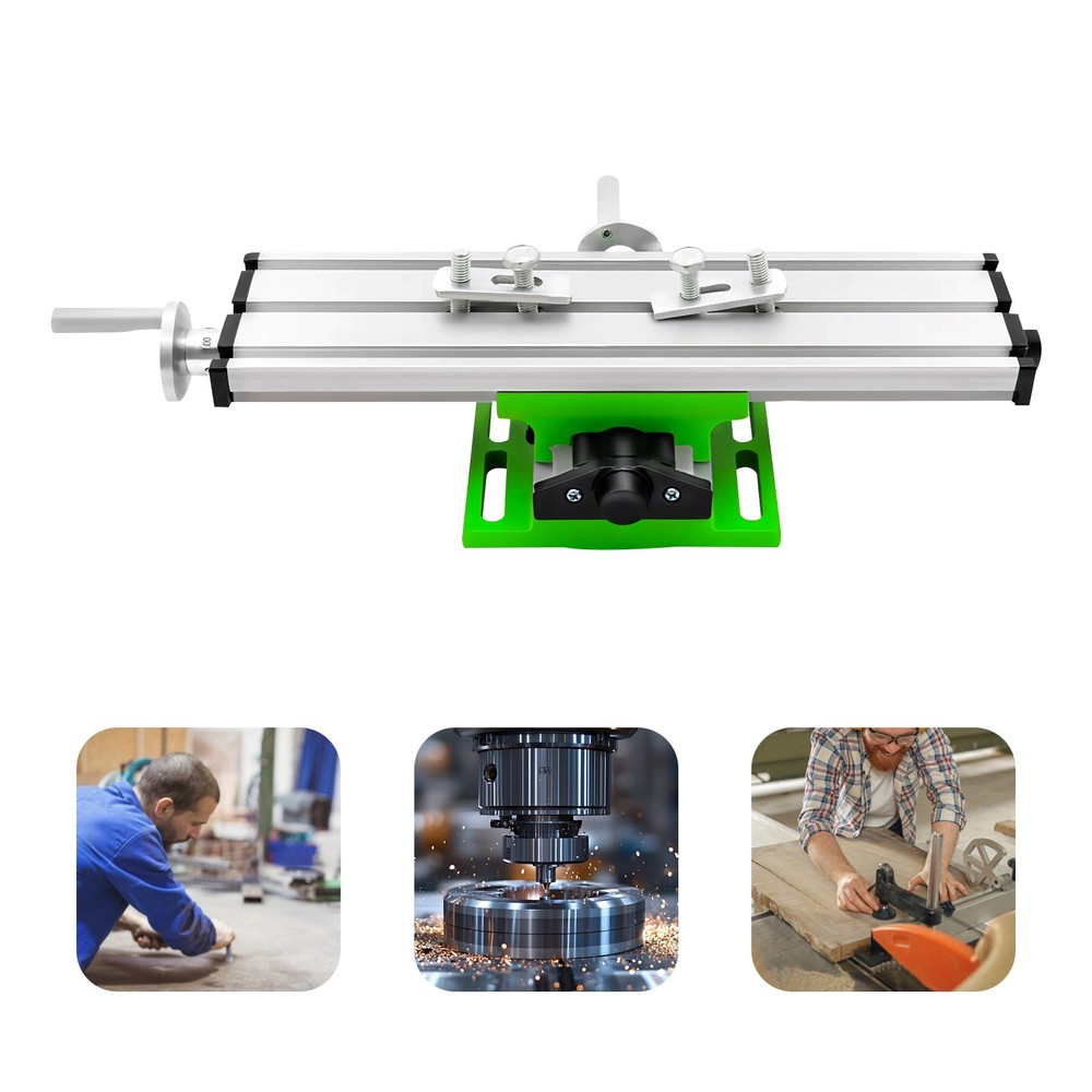 Cross Slide, Drill Press Bench, Axis Mill Machine Work Table, Compound Vise Vice