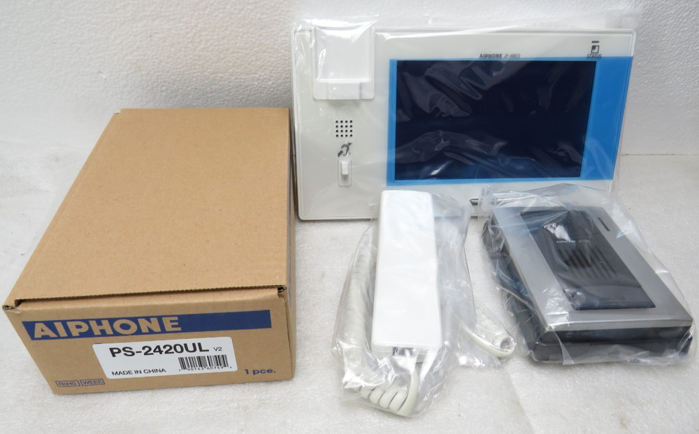 Aiphone JPS-4AED 7" Touchscreen Video Intercom Set (JP-4MED + JP-DA) [CTD]