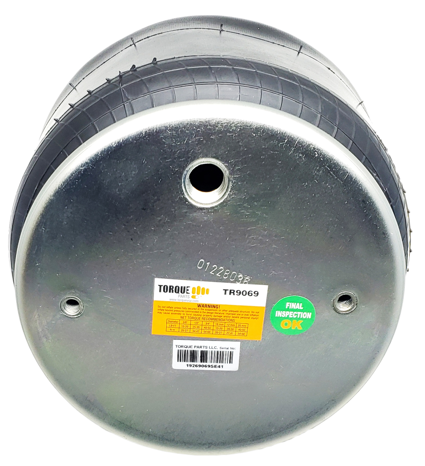 Set of 4 Air Spring Bags for Peterbilt Replace 02456 06746 W01-358-9069 1R12-069