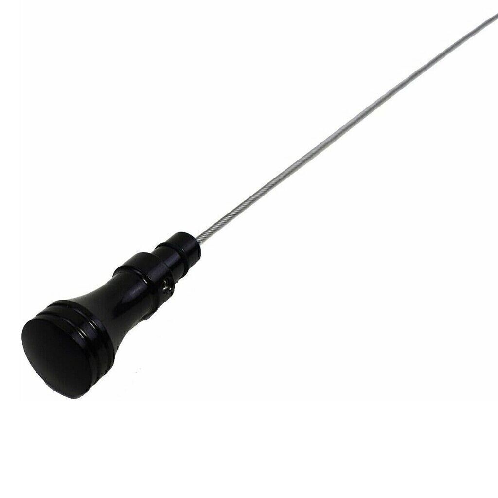 Black Stainless Flexible Oil Dipstick for LS LSX LS1 LS2 LS6 4.8 5.7 6.0 6.2L