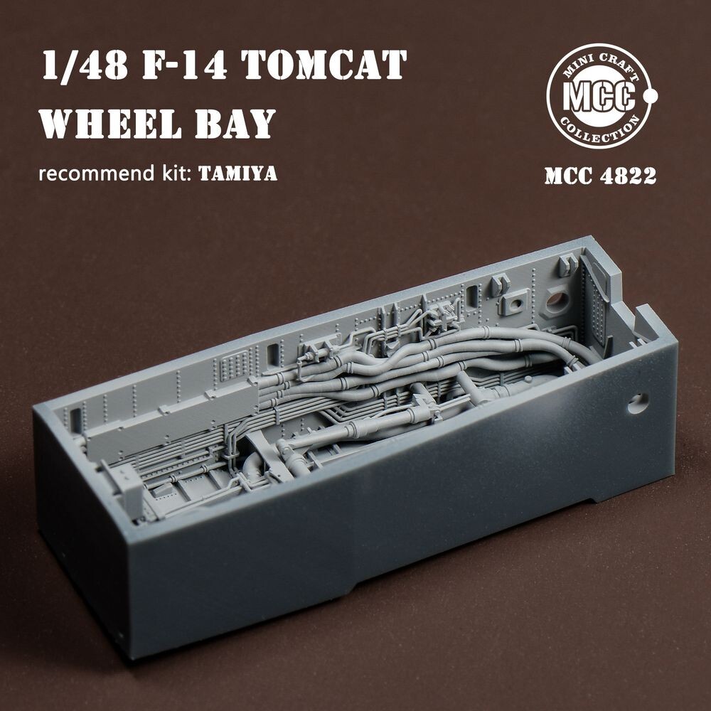 MCC 4822 1/48 F-14Tomcat Wheel Bay for TAMIYA