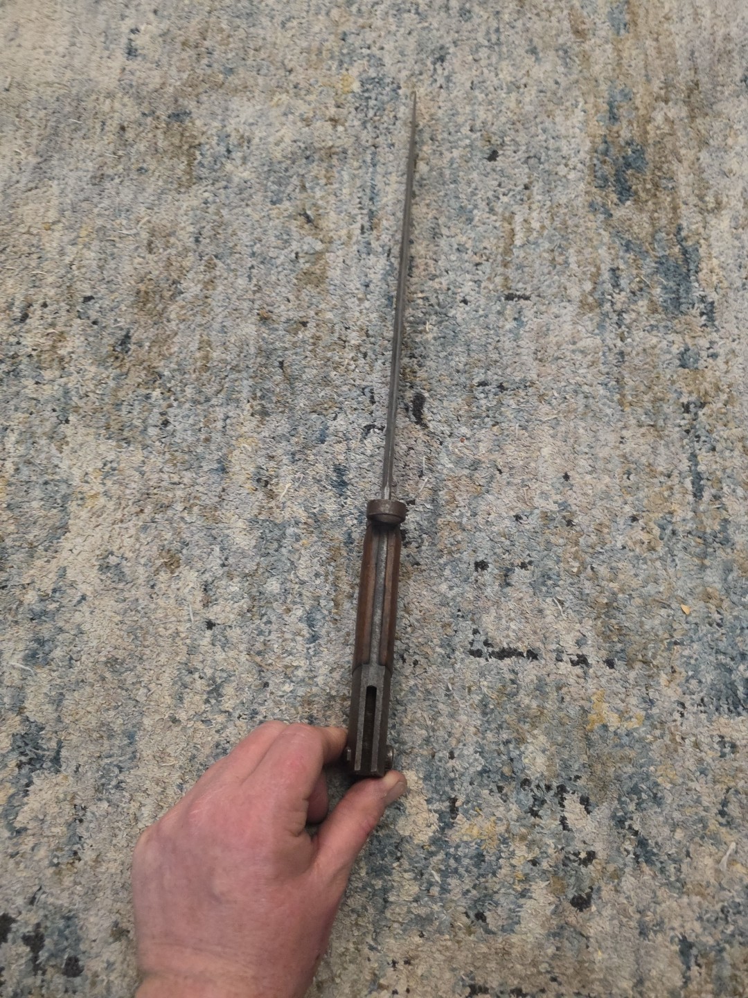 CSZ- H Bayonet & Matching Scabbard Original WWII