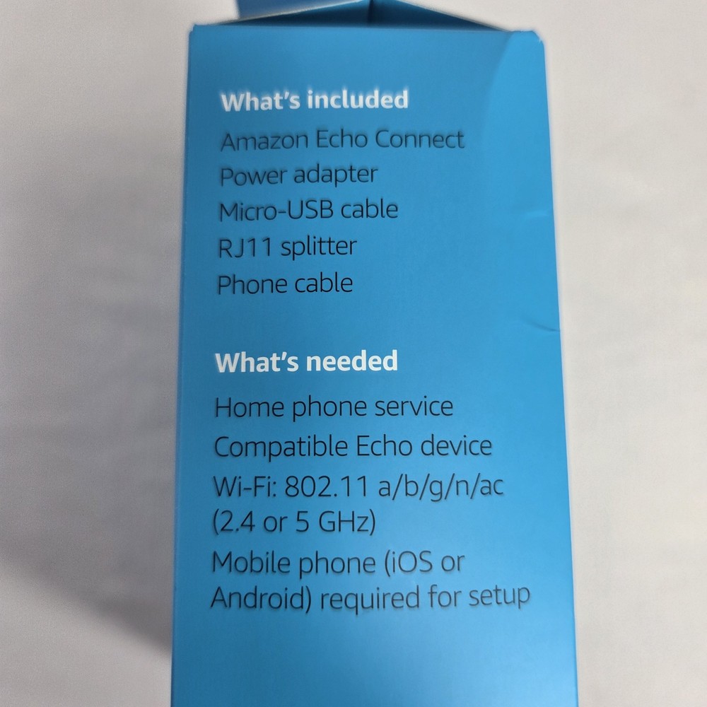 Brand New in Box Amazon Echo Connect - Voice Controller