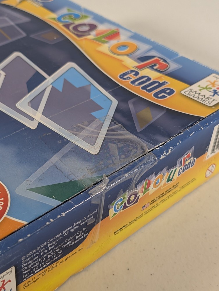 SmartGames Color Code Game Multi-Level Logic Strategic Toys 100 Challenges