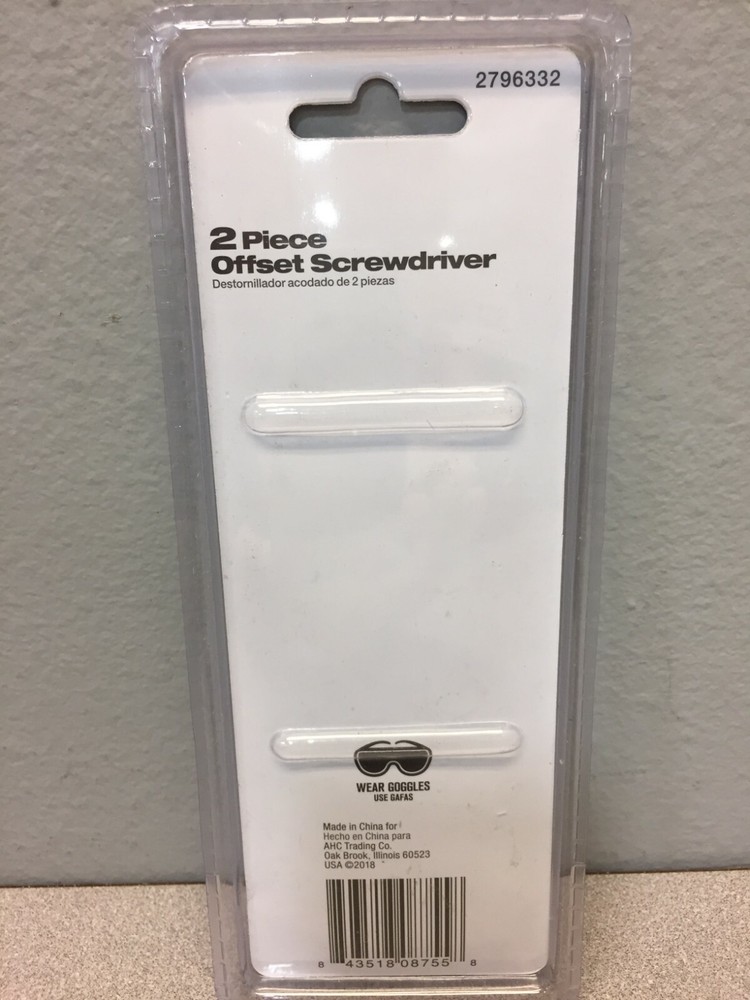 Steel Grip DR76550 2 pc. Phillips/Slotted Offset Screwdriver Set