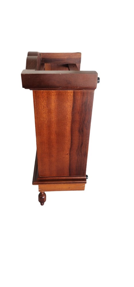 Vintage Westminster Quartz Clock Cherry Finish