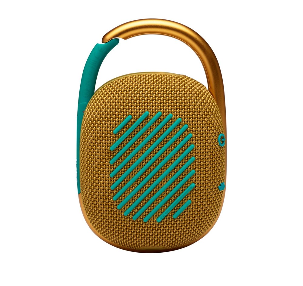 JBL Clip 4 Yellow Portable Bluetooth Speaker