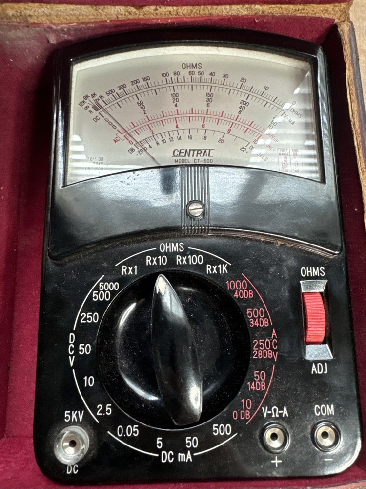 Vintage Multimeter peak model CT-500