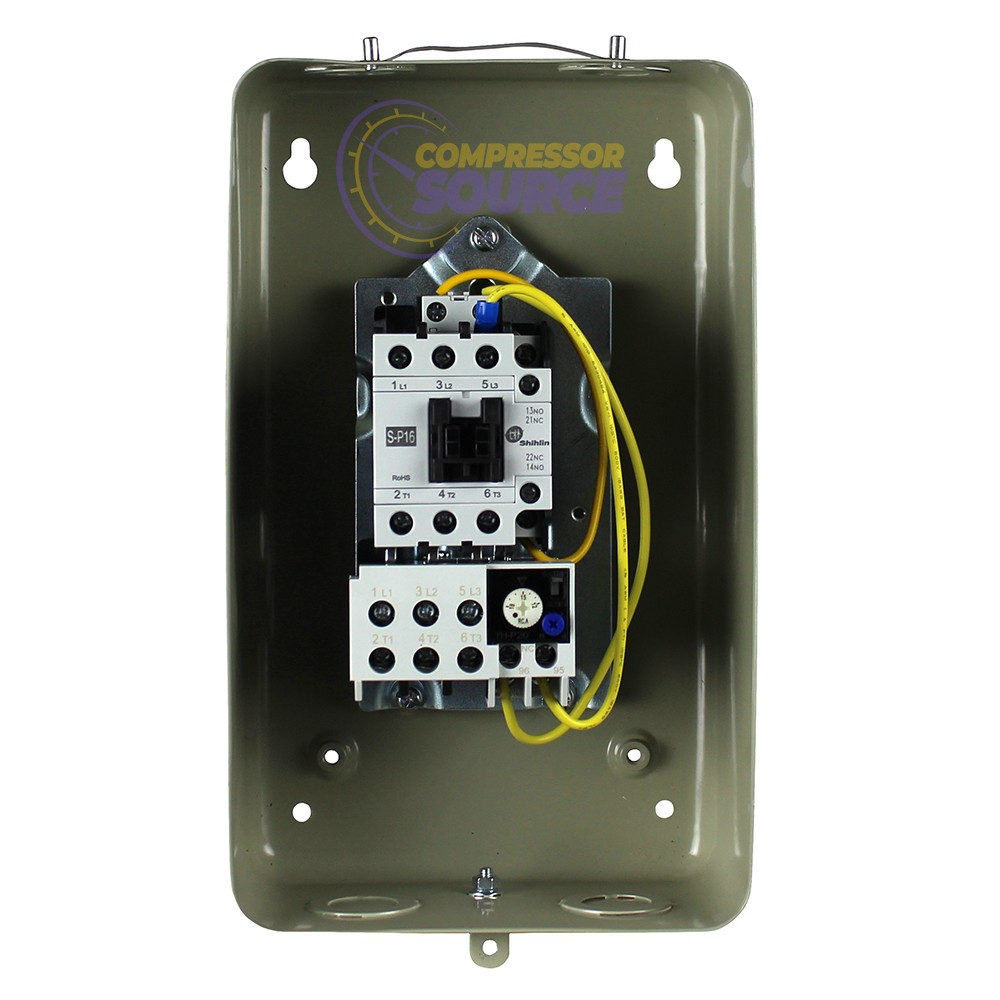 5 Horsepower 3 Phase Magnetic Starter Motor Control Complete 208-240V 5-3-230X