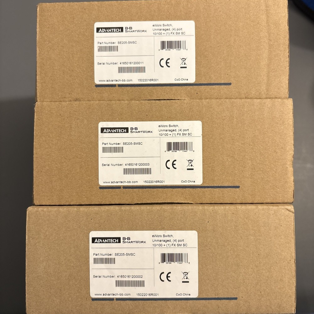 Advantech B+B SE205-SMSC eWork Unmanaged Network Ethernet Switch SE205SMSC