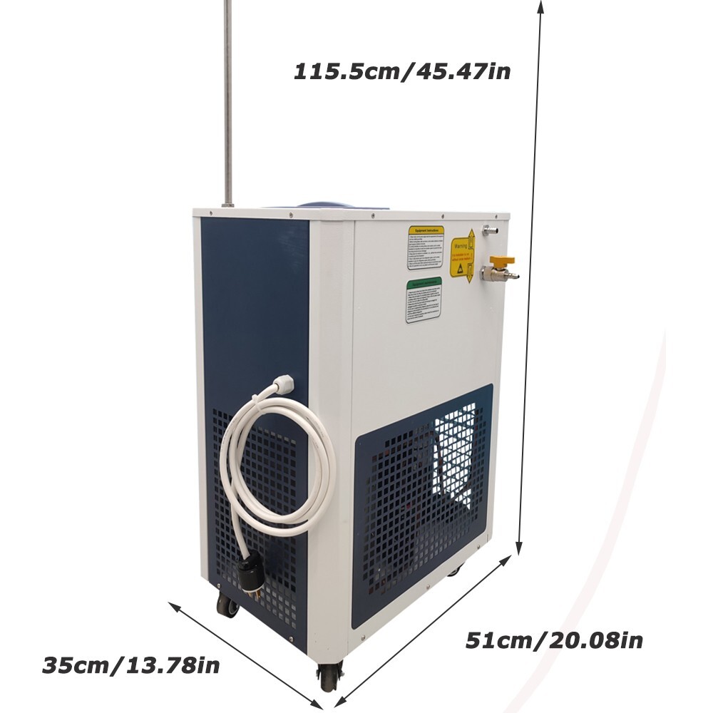 5L Lab Circulator Chiller Recirculating Chiller Water Bath Circulation Pump-30℃
