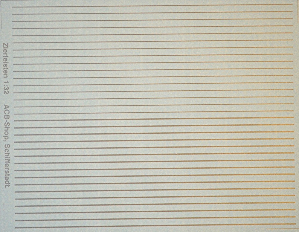 Decorative Stripes Silver 1-32 Decals Decals