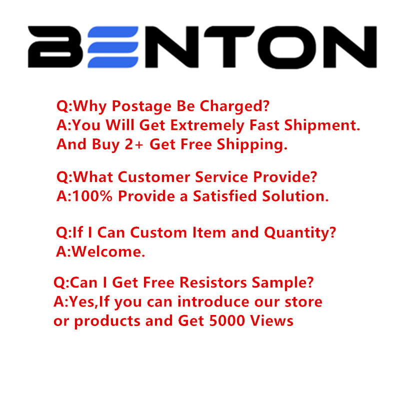 1000pcs 100 Values Resistor Kit 1/2 Watt Resistors Kit Resistors Assortment kits